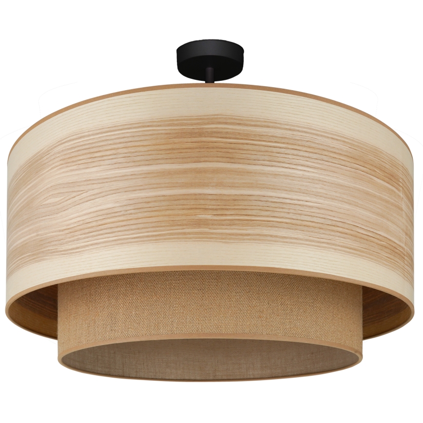 Brilagi - Prisadený luster MONTANA BOHO 1xE27/15W/230V pr. 60 cm hnedá