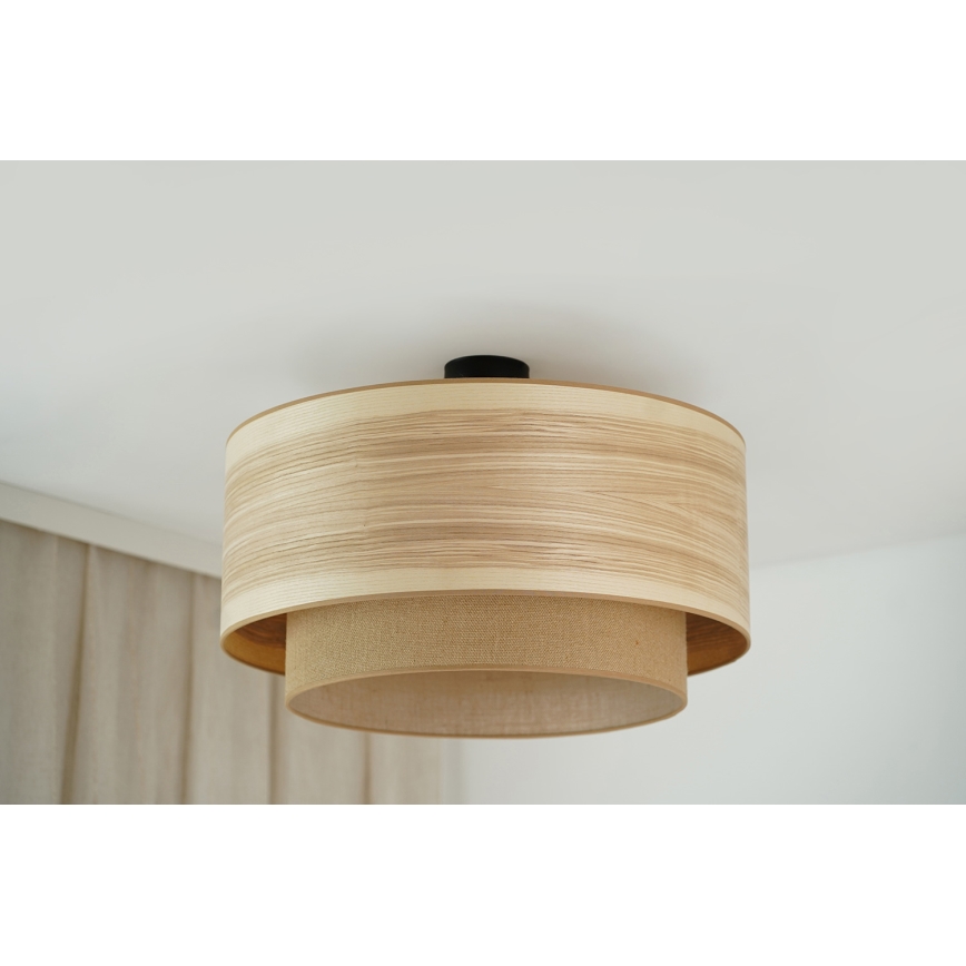 Brilagi - Prisadený luster MONTANA BOHO 1xE27/15W/230V pr. 60 cm hnedá