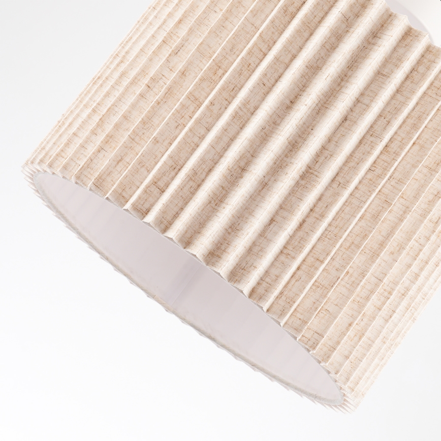 Brilagi - Prisadený luster NORDIC WAVE 1xE27/15W/230V priemer 32 cm ľan/biela