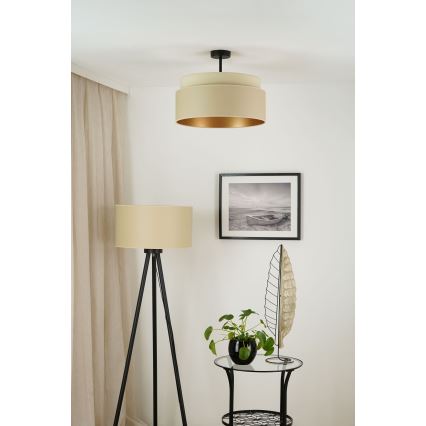 Brilagi - Prisadený luster OREGON VEGE 1xE27/15W/230V pr. 45 cm béžová