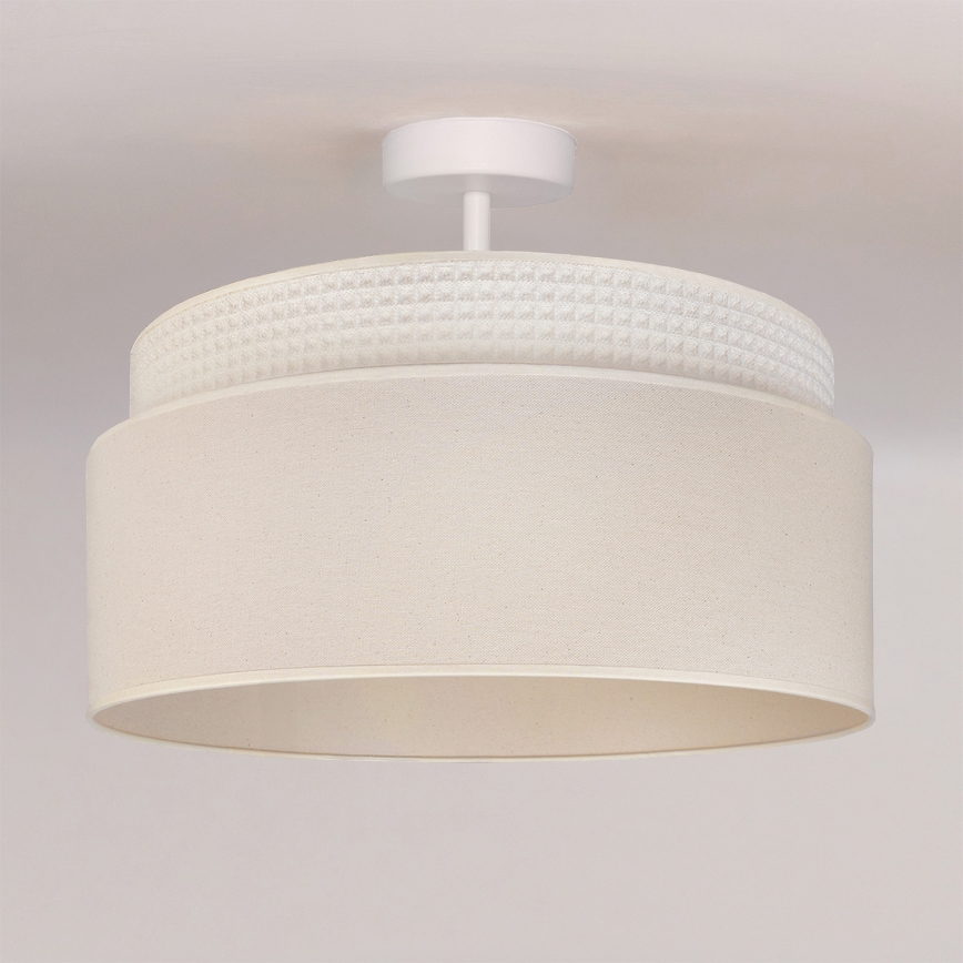 Brilagi - Prisadený luster PADOVA 1xE27/60W/230V pr. 40 cm krémová