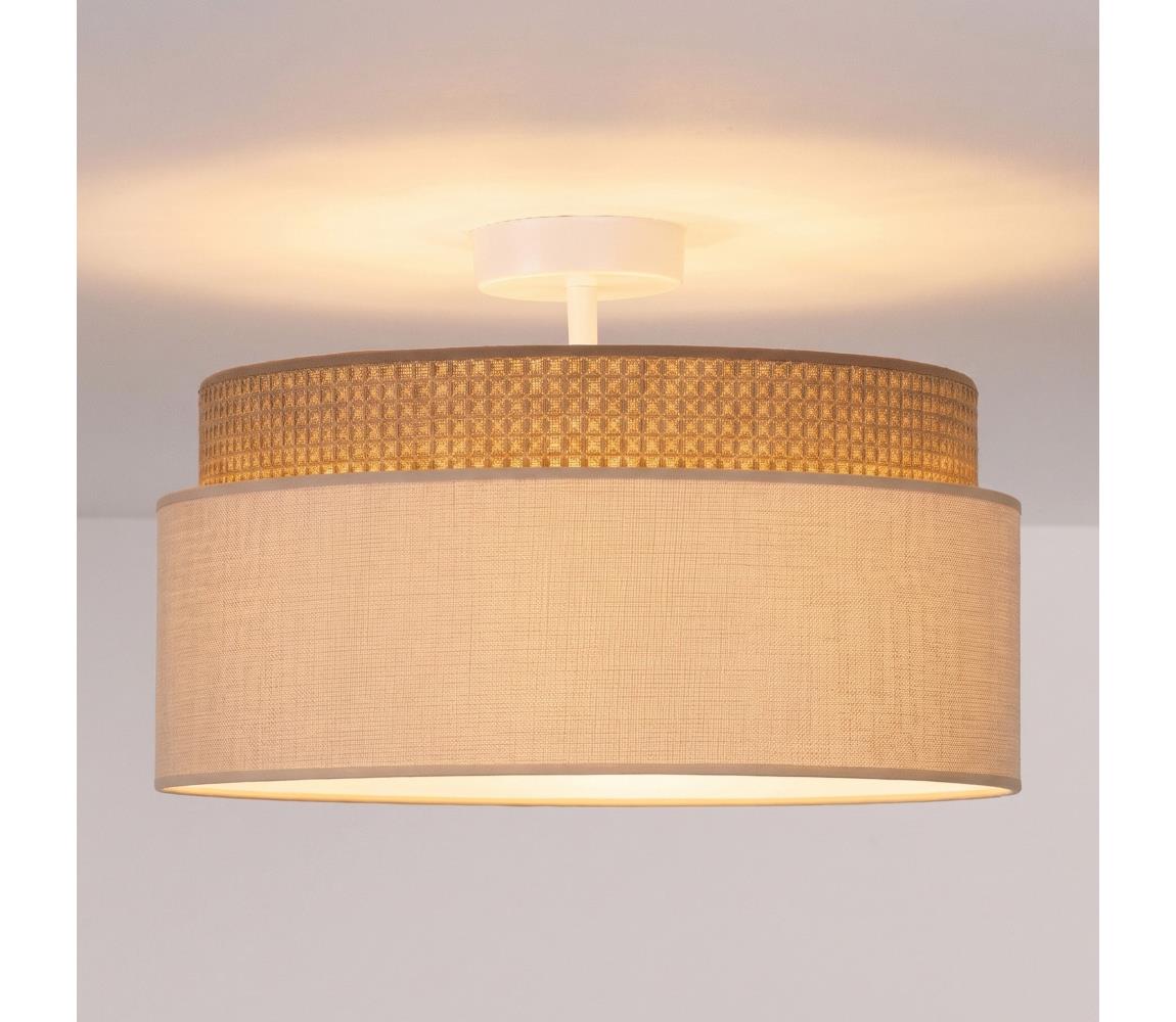 Brilagi - Prisadený luster PADOVA 1xE27/60W/230V, priemer 40 cm, béžový 8590828052500