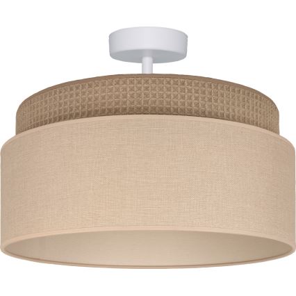 Brilagi - Prisadený luster PADOVA 1xE27/60W/230V, priemer 40 cm, béžový