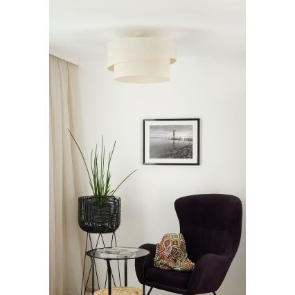 Brilagi - Prisadený luster SHINE 1xE27/15W/230V pr. 50 cm krémová