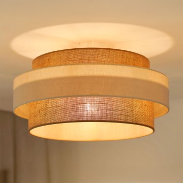 Brilagi - Prisadený luster SPACE LIGHT 1xE27/15W/230V pr. 50 cm béžová/krémová
