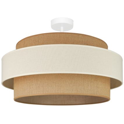 Brilagi - Prisadený luster SPACE LIGHT 1xE27/15W/230V pr. 50 cm béžová/krémová