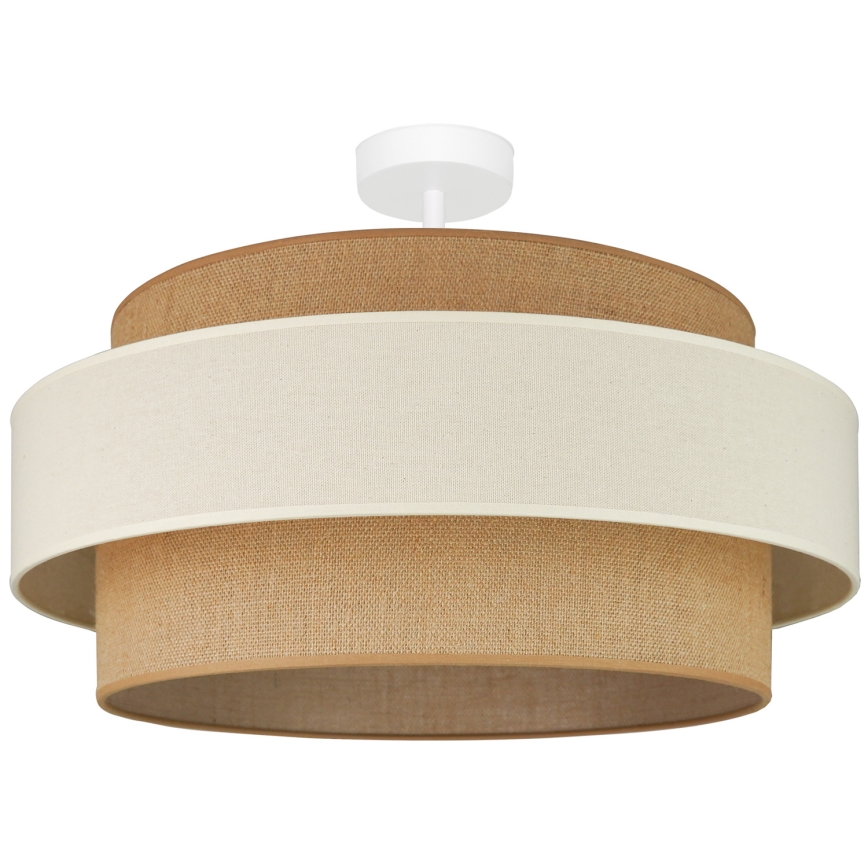 Brilagi - Prisadený luster SPACE LIGHT 1xE27/15W/230V pr. 50 cm béžová/krémová