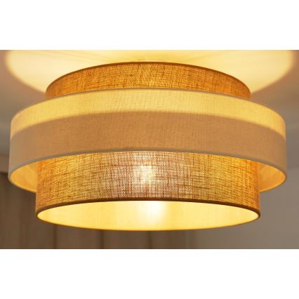 Brilagi - Prisadený luster SPACE LIGHT 1xE27/15W/230V pr. 50 cm béžová/krémová