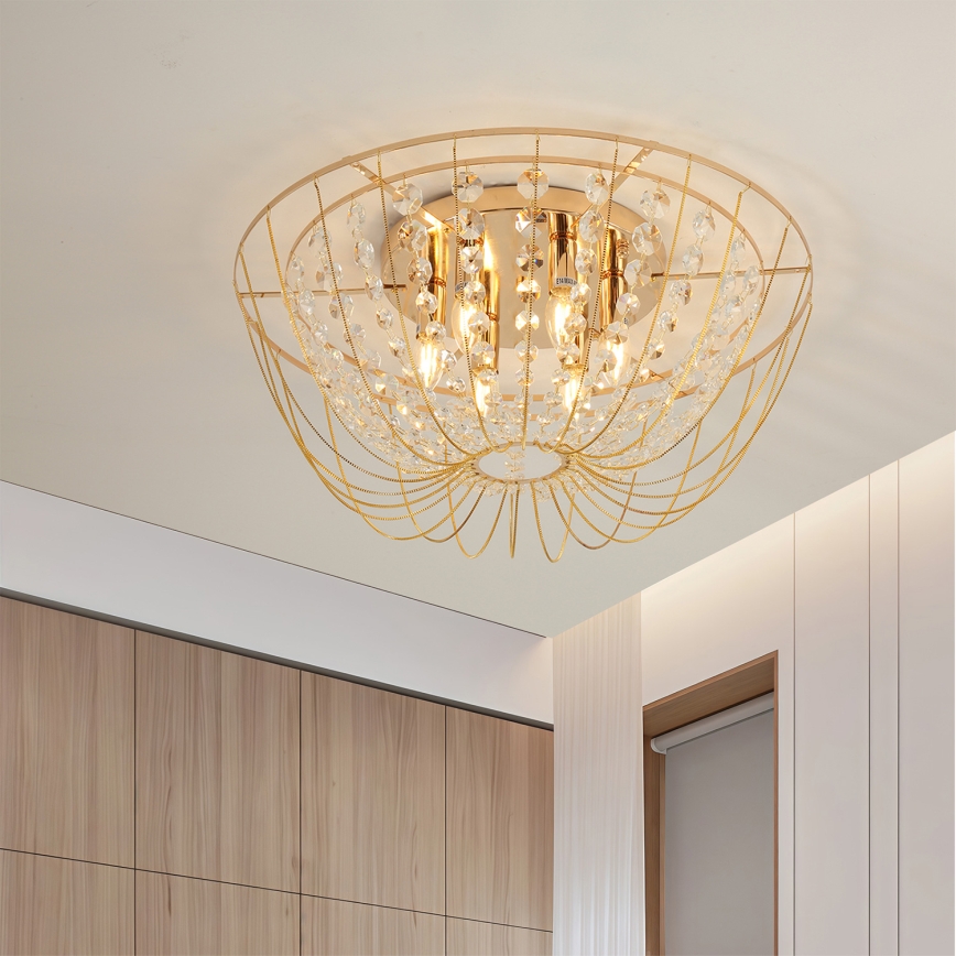 Brilagi - Prisadený luster VASTERAS 6xE14/40W/230V pr. 60 cm