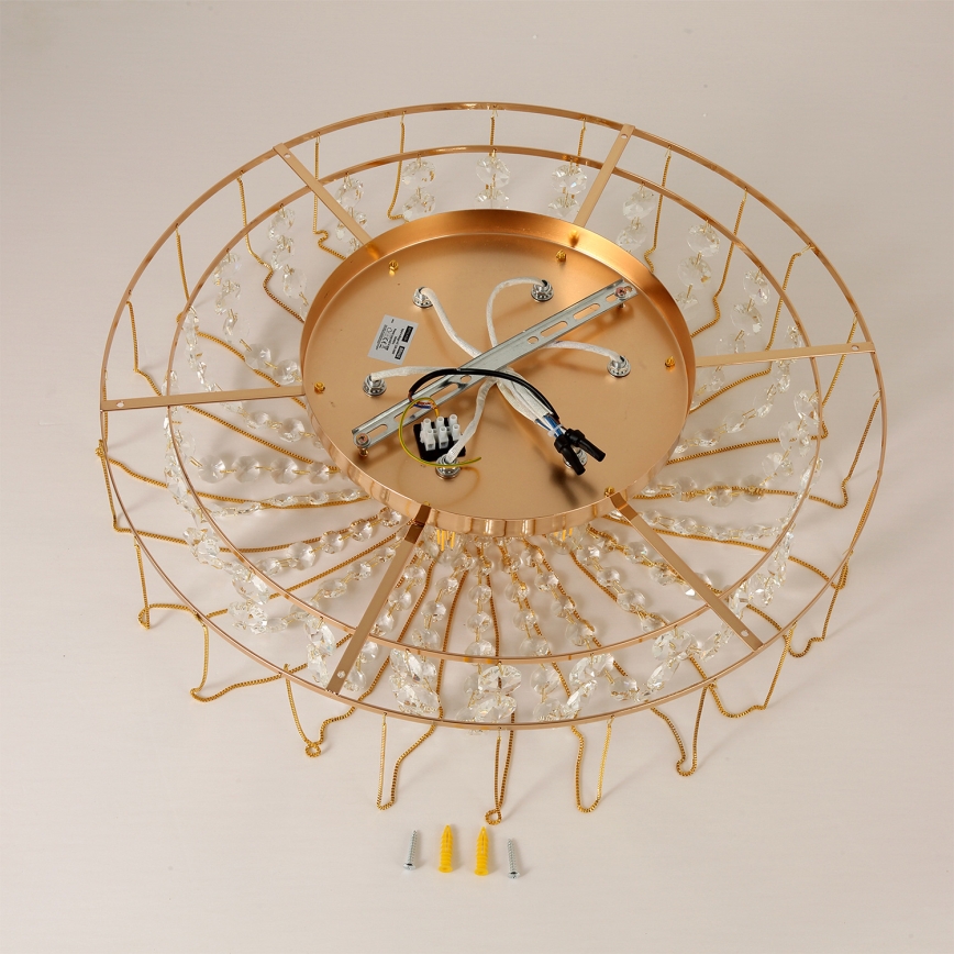 Brilagi - Prisadený luster VASTERAS 6xE14/40W/230V pr. 60 cm