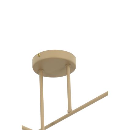 Brilagi - Prisadený luster VIRGO 4xE14/40W/230V krémová/zlatá