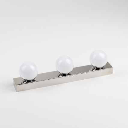 BRILAGI - SADA 2x LED Kúpeľňové nástenné svietidlo HOLLYWOOD 3xLED/3W/230V 39 cm IP44 lesklý chróm