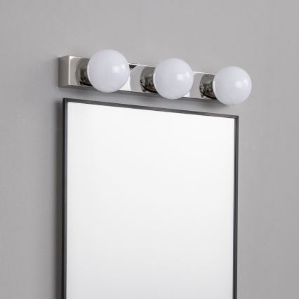 BRILAGI - SADA 2x LED Kúpeľňové nástenné svietidlo HOLLYWOOD 3xLED/3W/230V 39 cm IP44 lesklý chróm