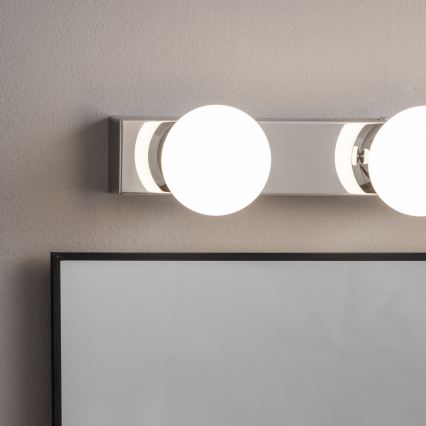 BRILAGI - SADA 2x LED Kúpeľňové nástenné svietidlo HOLLYWOOD 3xLED/3W/230V 39 cm IP44 lesklý chróm