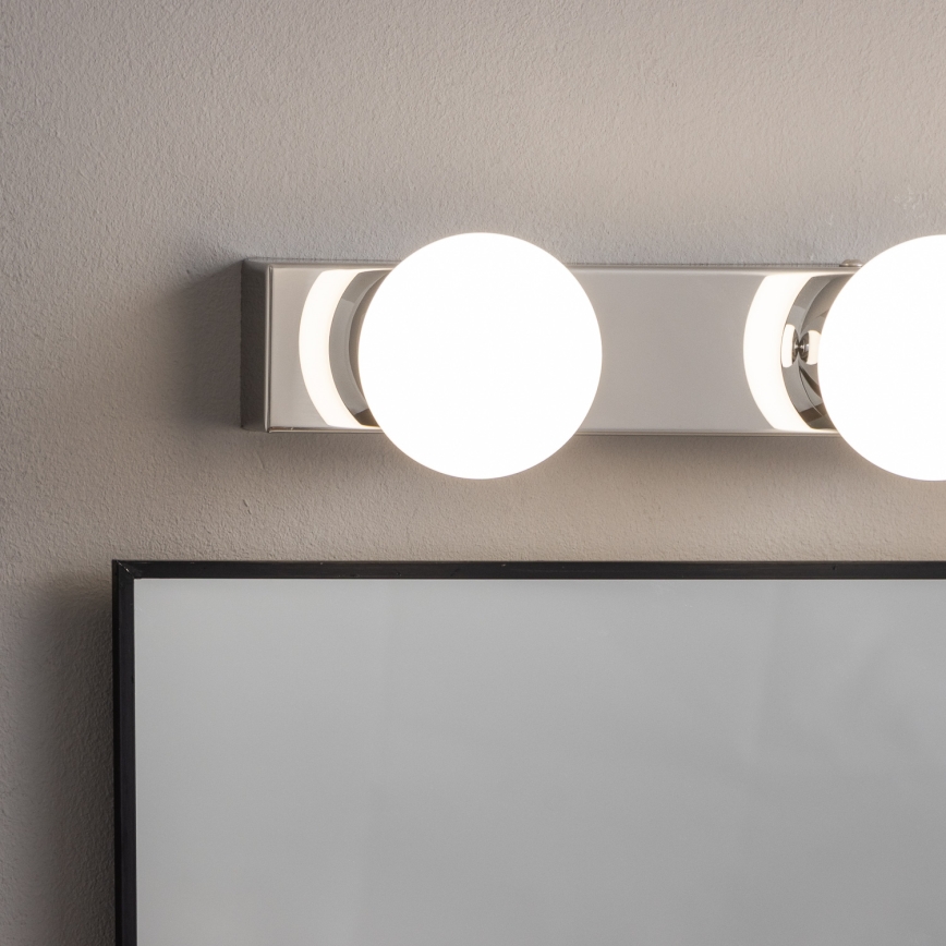 BRILAGI - SADA 2x LED Kúpeľňové nástenné svietidlo HOLLYWOOD 3xLED/3W/230V 39 cm IP44 lesklý chróm