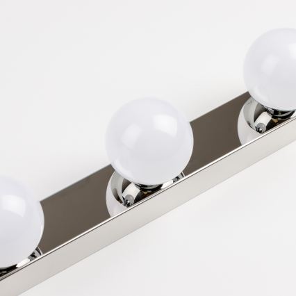 BRILAGI - SADA 2x LED Kúpeľňové nástenné svietidlo HOLLYWOOD 3xLED/3W/230V 39 cm IP44 lesklý chróm