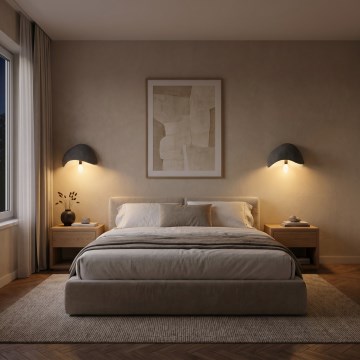 Brilagi - SADA 2x Nástenné svietidlo WABI SABI 1xE14/40W/230V sivá