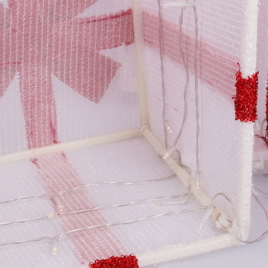 Brilagi - SADA 3× LED vonkajších vianočných dekorácií LED/2,6W/3×AA IP44 darčeky