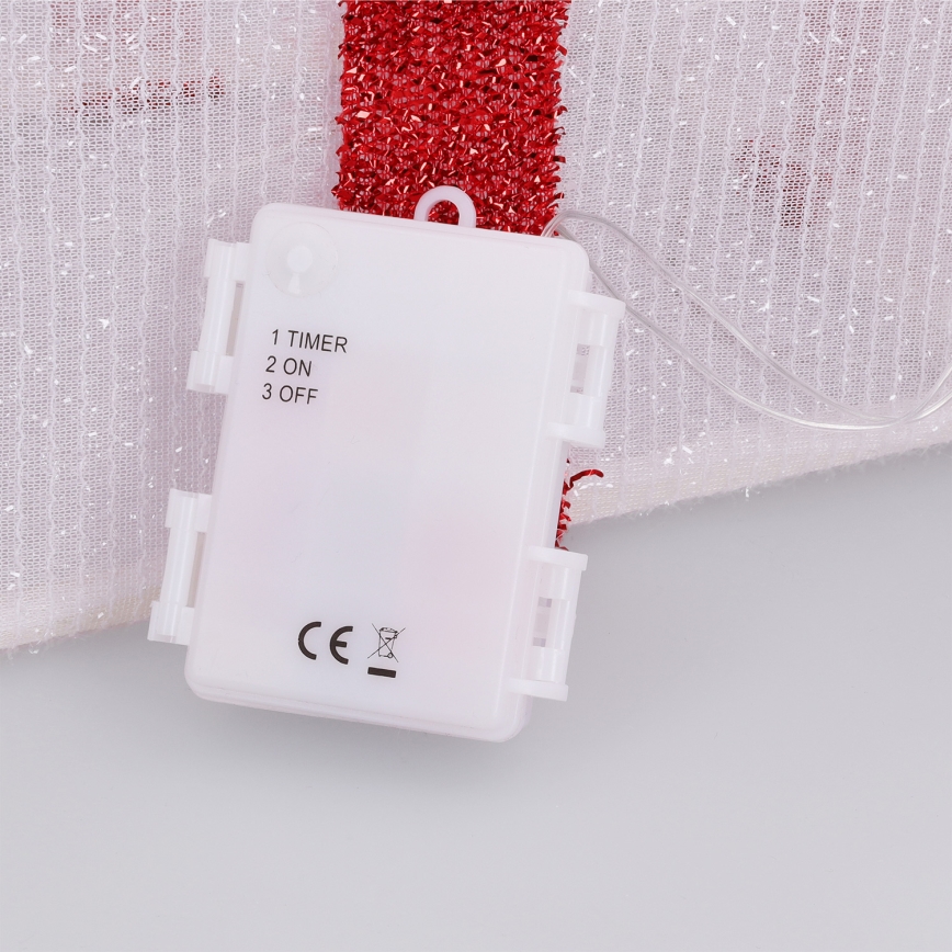 Brilagi - SADA 3× LED vonkajších vianočných dekorácií LED/2,6W/3×AA IP44 darčeky