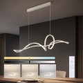 Brilagi - SIGNATURE LED stmievateľný luster na lanku LED/55W/230V 3000-6000K 120x23 cm biela + diaľkové ovládanie