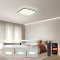 Brilagi - SMART stmievané stropné LED svietidlo LED/24W/230V 43x43 cm 3000-6000K Wi-Fi Tuya Beacon + diaľkové ovládanie