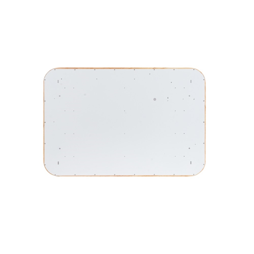 Brilagi - LED stmievateľné stropné svietidlo MOLINA SQUARE LED/54W/230V 3000-6000K dub 60x40 cm + diaľkové ovládanie
