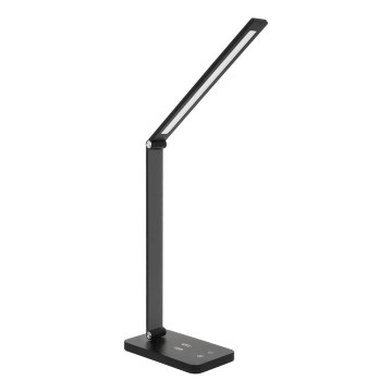 Brilagi - Stmievateľná dotyková LED stolová lampa s bezdrôtovým nabíjaním QI MODO CHARGE LED/7W/5V 3000/4000/6000K čierna