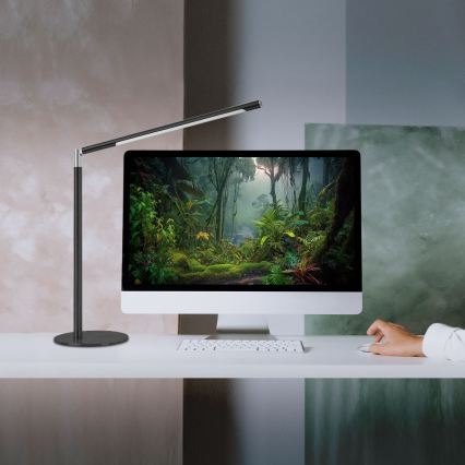 Brilagi - stmievateľná LED dotyková stolová lampa VARIO LED/7W/230V 3000-6500K CRI 96 čierna
