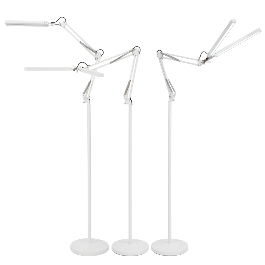 Brilagi - Stmievateľná flexibilná LED stojacia lampa VARIO LED/14W/230V 3000-6000K 157 cm biela