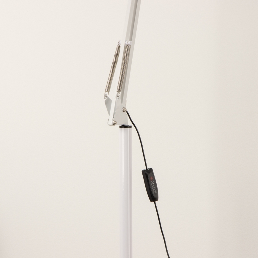 Brilagi - Stmievateľná flexibilná LED stojacia lampa VARIO LED/14W/230V 3000-6000K 157 cm biela