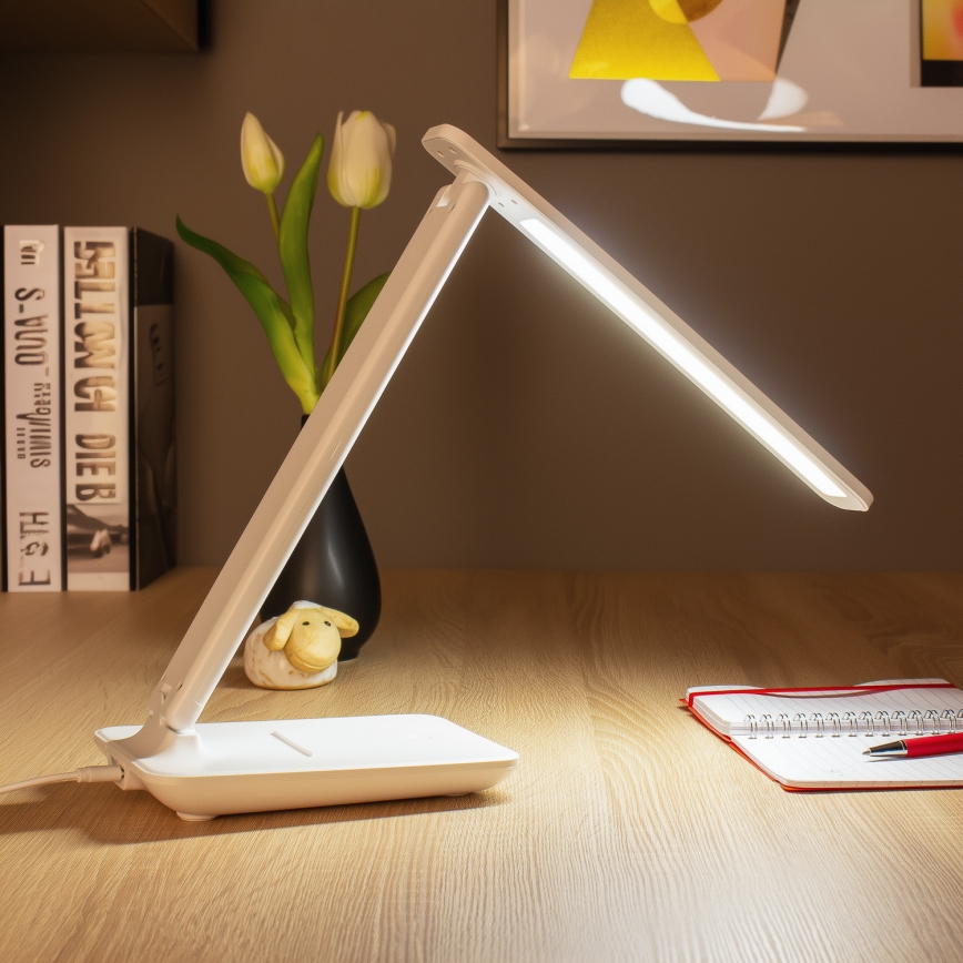 Brilagi - stmievateľná LED stolná lampa MODO LED/7W/230V 3000/4000/6500K biela
