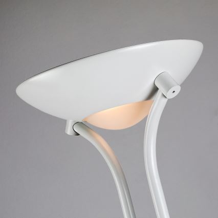 Brilagi - Stmievateľná stojacia lampa SCARLETT 1xR7s/230W/230V + 1xG9/40W biela