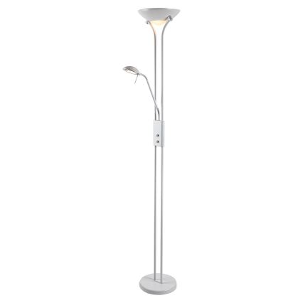 Brilagi - Stmievateľná stojacia lampa SCARLETT 1xR7s/230W/230V + 1xG9/40W biela