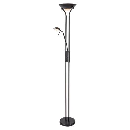 Brilagi - Stmievateľná stojacia lampa SCARLETT 1xR7s/230W/230V + 1xG9/40W čierna