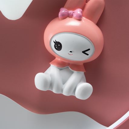 Brilagi - LED stmievateľné detské stropné svietidlo BUNNY LED/83W/230V 3000-6000K pr. 49 cm + diaľkové ovládanie