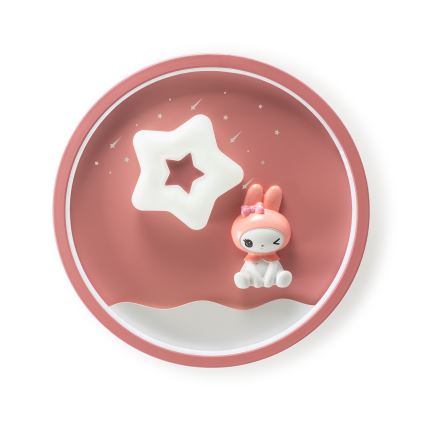 Brilagi - LED stmievateľné detské stropné svietidlo BUNNY LED/83W/230V 3000-6000K pr. 49 cm + diaľkové ovládanie