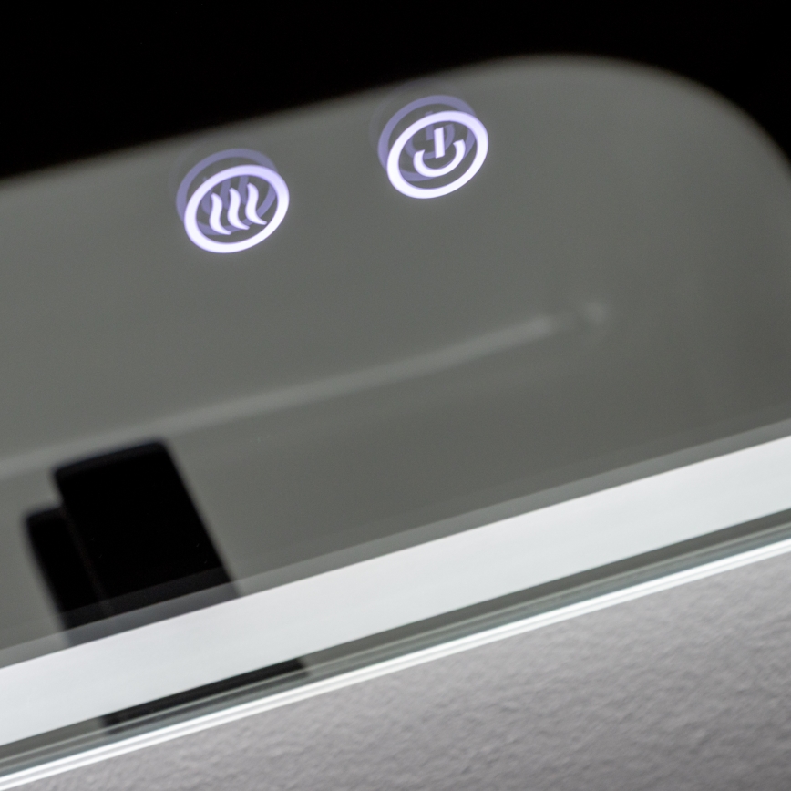 Brilagi - LED kúpeľňové vyhrievané zrkadlo BELLA LED/19W/230V 60x90 cm IP44 CRI 90 stmievateľné + CCT