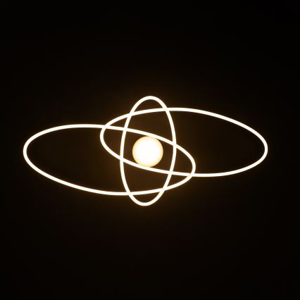 BRILAGI - LED stmievateľné stropné svietidlo APOLLO LED/58W/230V 3000-6500K 43,2x101,2 cm matný chróm + diaľkové ovládanie