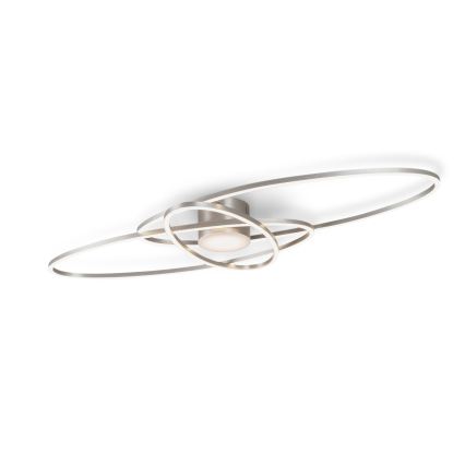 BRILAGI - LED stmievateľné stropné svietidlo APOLLO LED/58W/230V 3000-6500K 43,2x101,2 cm matný chróm + diaľkové ovládanie