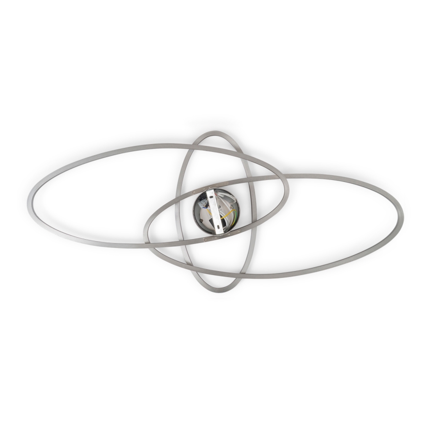 BRILAGI - LED stmievateľné stropné svietidlo APOLLO LED/58W/230V 3000-6500K 43,2x101,2 cm matný chróm + diaľkové ovládanie