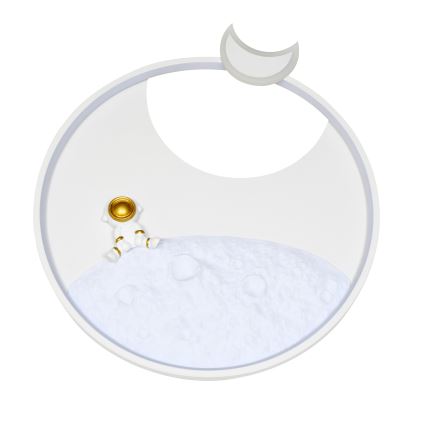 Brilagi - LED stmievateľné stropné svietidlo ASTRO LED/20W/230V pr. 50 cm 3000-6000K astronaut + diaľkové ovládanie