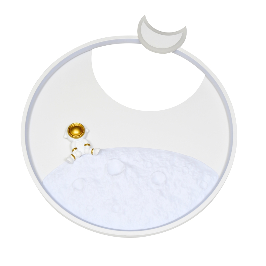 Brilagi - LED stmievateľné stropné svietidlo ASTRO LED/20W/230V pr. 50 cm 3000-6000K astronaut + diaľkové ovládanie