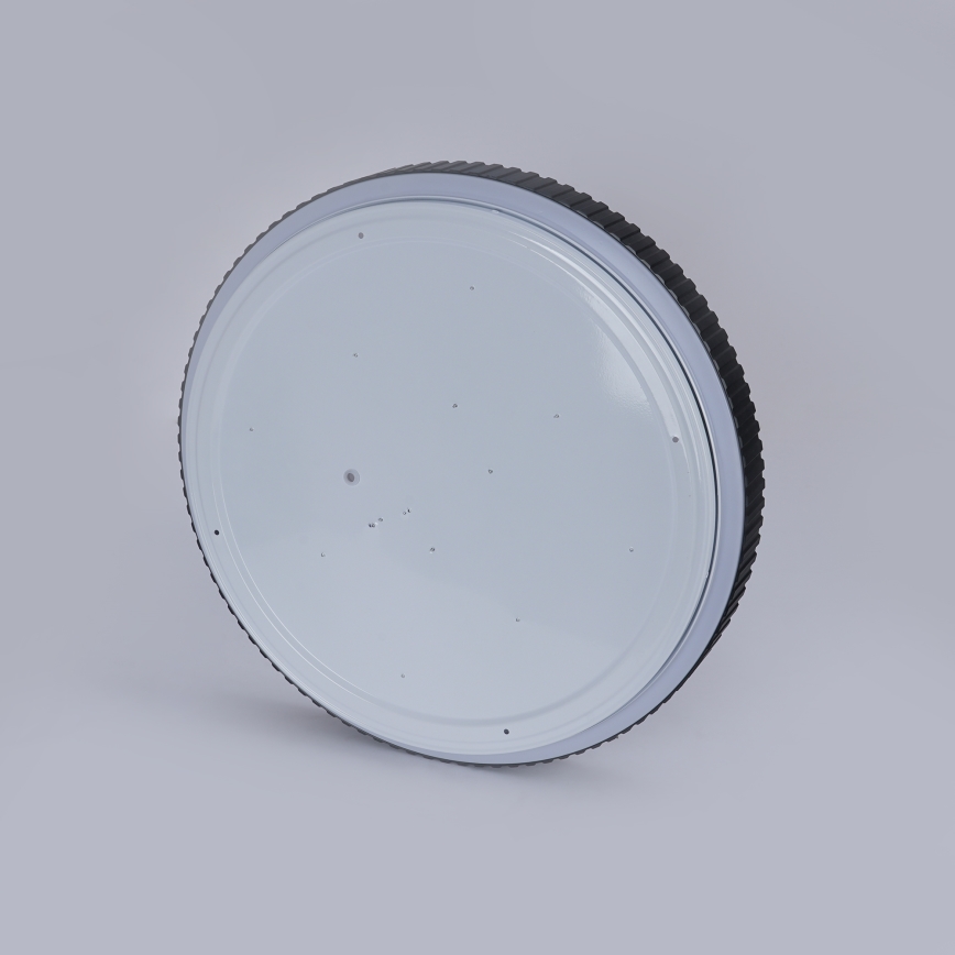 Brilagi - LED stmievateľné stropné svietidlo CORVO LED/72W/230V 3000-6000K čierne pr. 50 cm + diaľkové ovládanie