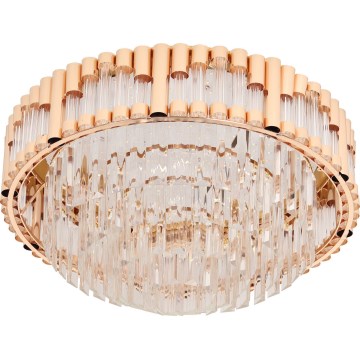 Brilagi - stmievateľné LED stropné svietidlo CROWN LED/41W/230V 3000-6000K pr. 48 cm zlaté + diaľkové ovládanie