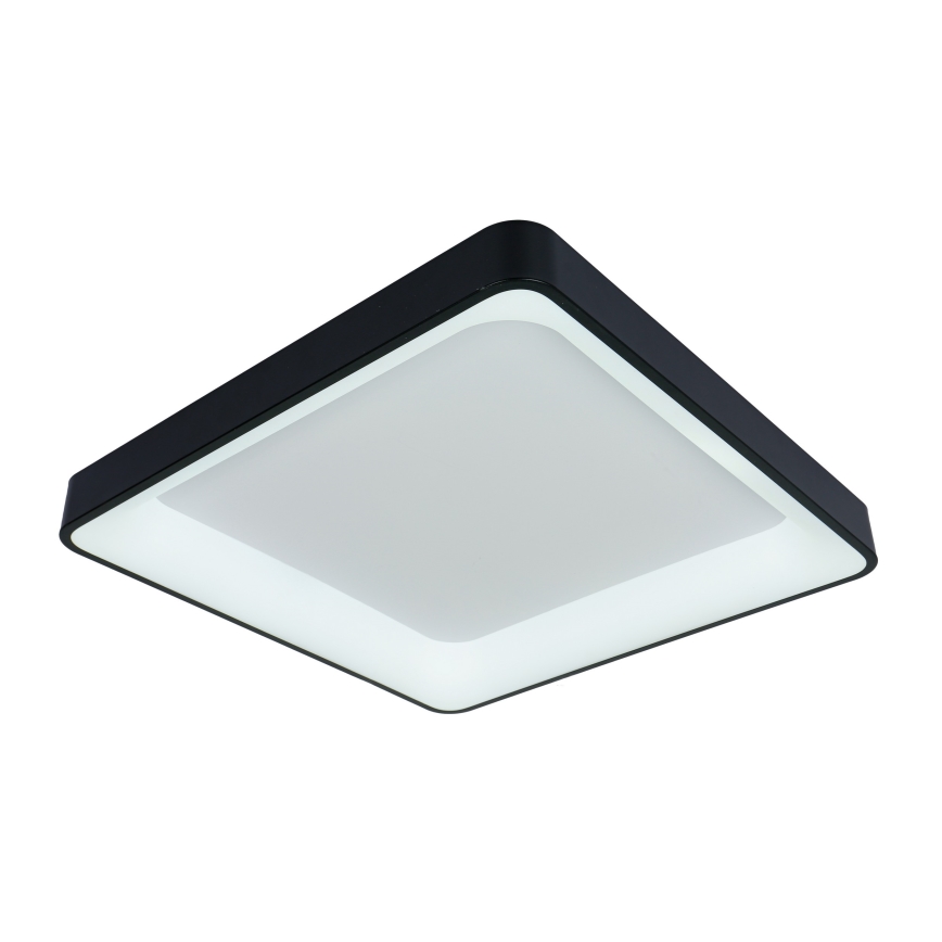 Brilagi - LED stmievateľné stropné svietidlo FALCON II LED/125W/230V 3000-6500K 60x60 cm čierne + diaľkové ovládanie
