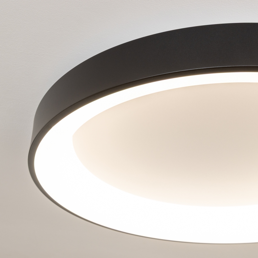 Brilagi - LED stmievateľné stropné svietidlo FALCON II LED/99W/230V 3000-6500K pr. 60 cm čierna + diaľkové ovládanie