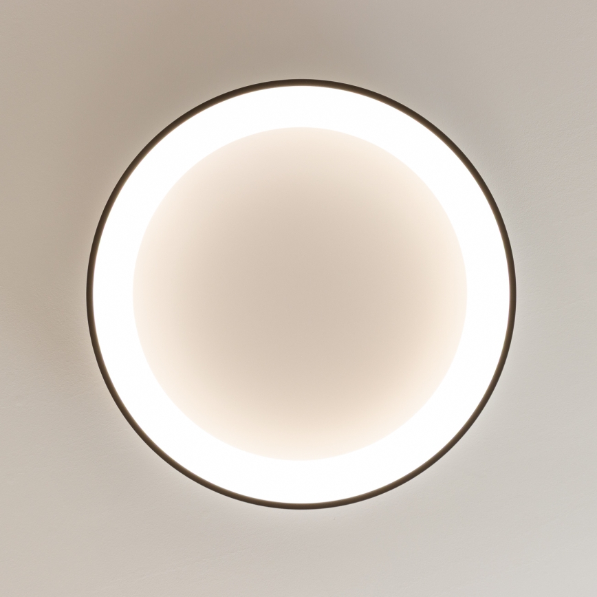 Brilagi - LED stmievateľné stropné svietidlo FALCON II LED/99W/230V 3000-6500K pr. 60 cm čierna + diaľkové ovládanie