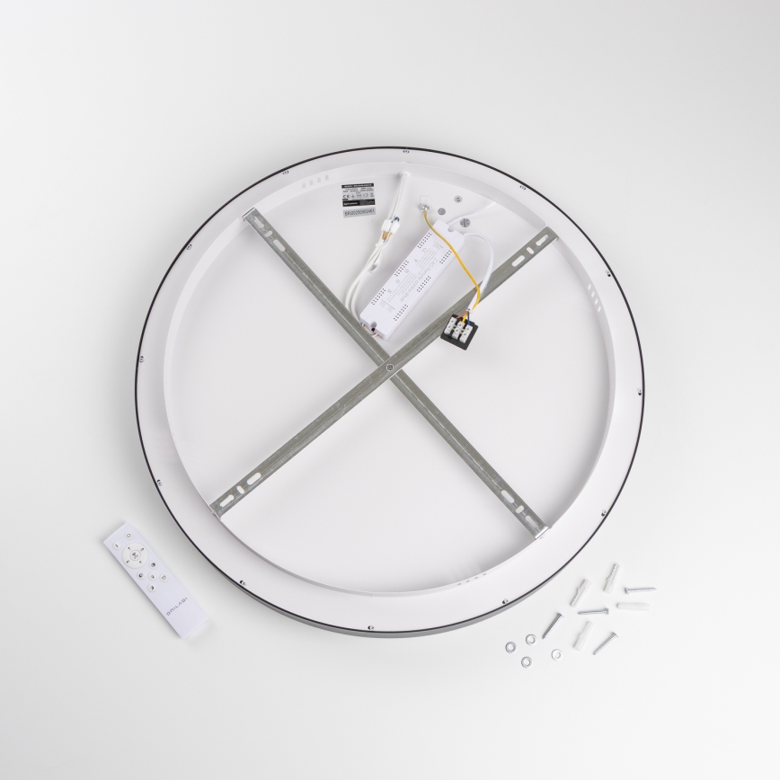 Brilagi - LED stmievateľné stropné svietidlo FALCON II LED/99W/230V 3000-6500K pr. 60 cm čierna + diaľkové ovládanie