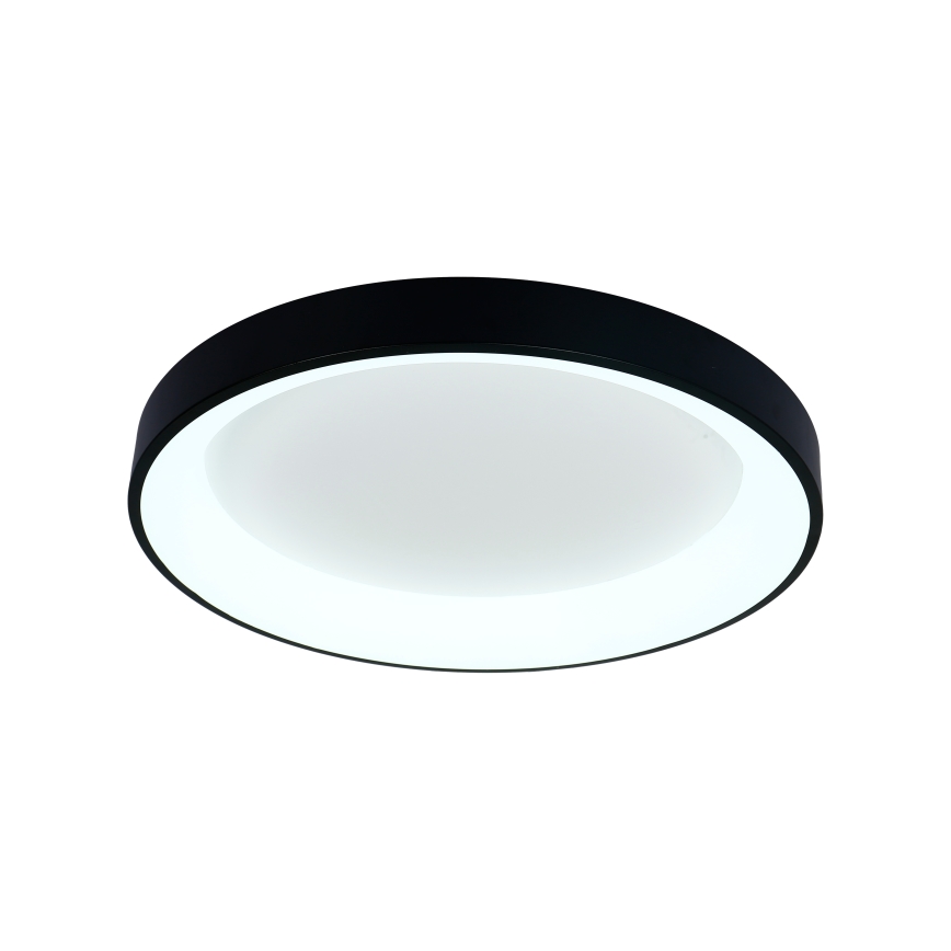 Brilagi - LED stmievateľné stropné svietidlo FALCON II LED/99W/230V 3000-6500K priemer 60 cm čierna + diaľkové ovládanie