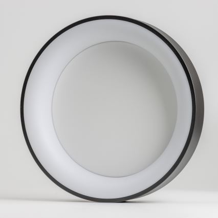 Brilagi - LED stmievateľné stropné svietidlo FALCON LED/80W/230V 3000-6500K pr. 60 cm čierna + diaľkové ovládanie